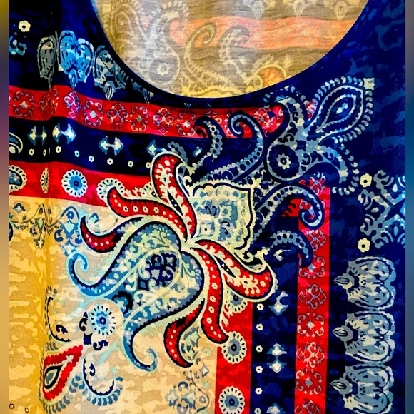 Allison Daley Vibrant Blouse, Size PL - Picture 3 of 4